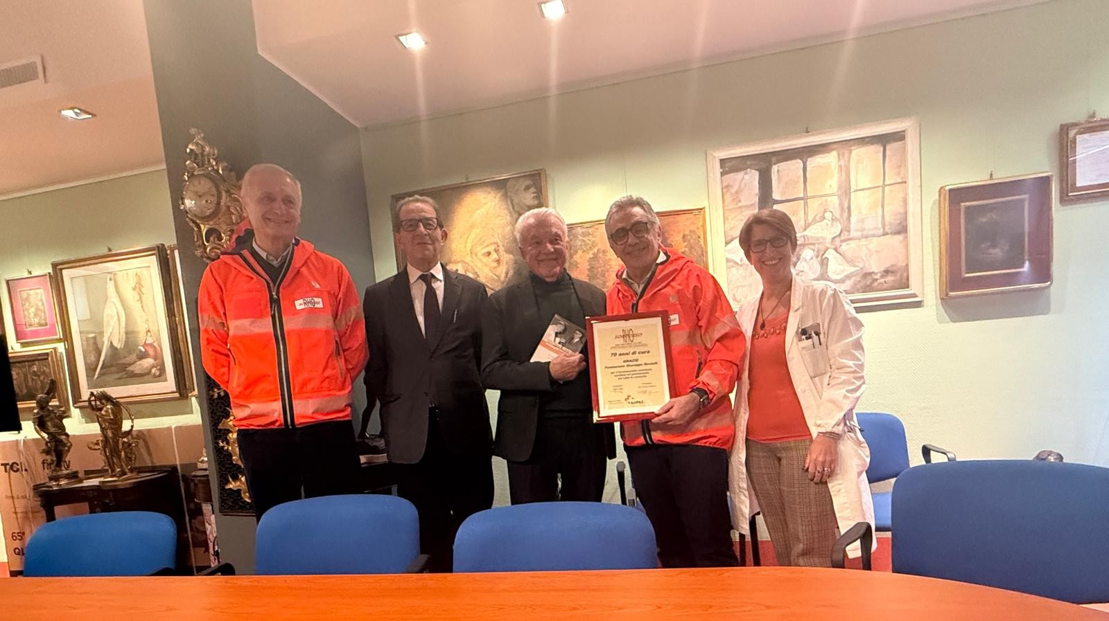 Rhosoccorso consegna targa ok